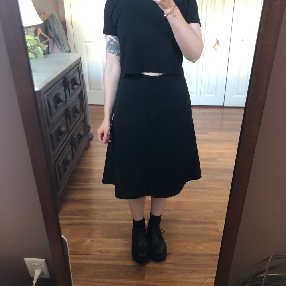 Everlane Japanese Goweave Skirt
